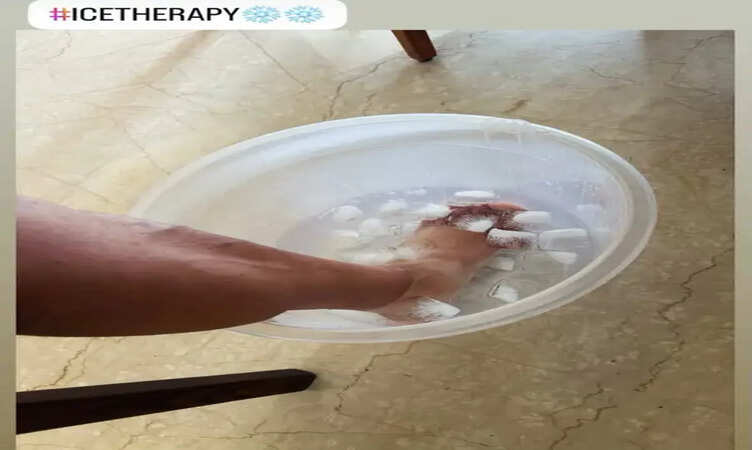 Actor Sidharth Malhotra Turns to Natural Remedies for Leg Injury, Shares a Glimpse of His Ice Therapy Recovery Routine
