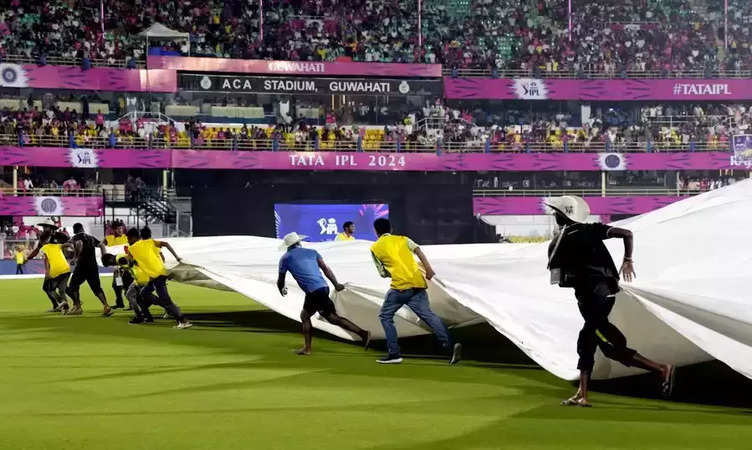 KKR vs RR, IPL 2024: बारिश के कारण कोलकाता और राजस्थान मैच रद्द