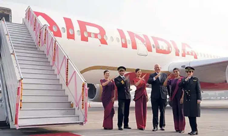 Air India: भारत पहुंचा एयर इंडिया का पहला चौड़े आकार का ए350-900 विमान