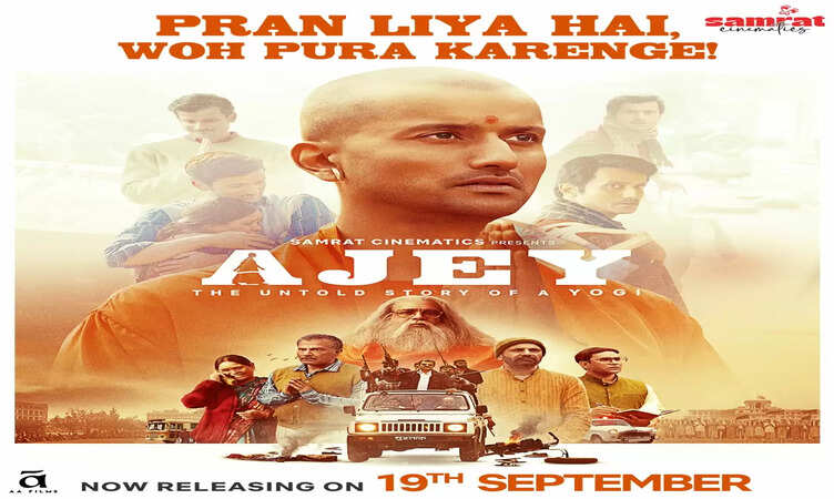 Samrat Cinematics today announced that its highly-anticipated film, AJEY - The Untold Story of a Yogi, will now release in theaters on September 19, 2025