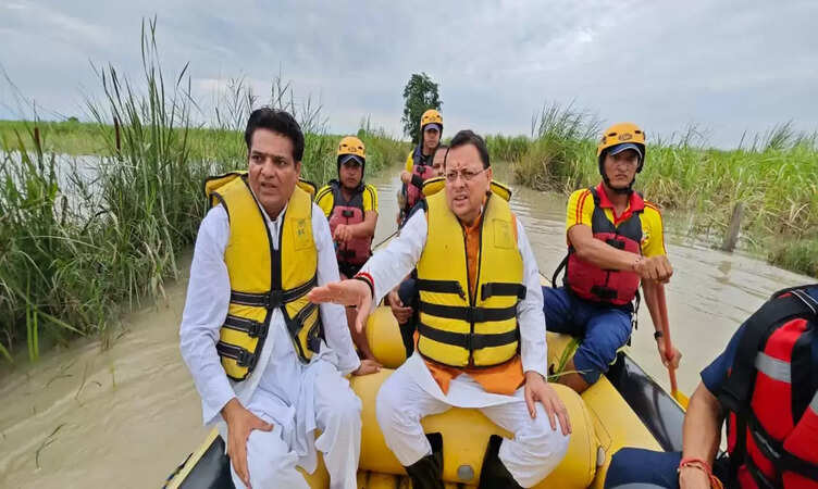 हरिद्वार के लक्सर आपदा प्रभावित क्षेत्रों का सीएम&nbsp;धामी ने&nbsp;किया&nbsp;निरीक्षण,&nbsp;राहत-पुनर्वास कार्यों में तेजी लाने के दिए निर्देश
