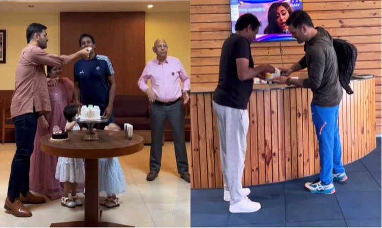 महेंद्र सिंह धोनी ने 'कोच' सुरेंद्र कुमार को बर्थडे पर&nbsp;गिफ्ट किए जूते, कीमत जानकर रह जाएंगे हैरान