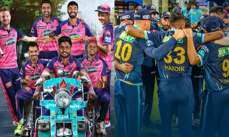 RR vs GT,IPL 2022: कप्तान हार्दिक पंड्या ने संभाली पारी, अभिनव मनोहर दे रहे हैं साथ