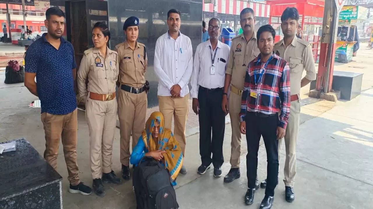 Lucknow News: त्रिवेणी एक्सप्रेस में 5.3 किलोग्राम अफीम के साथ पकड़ी गयी महिला तस्कर 