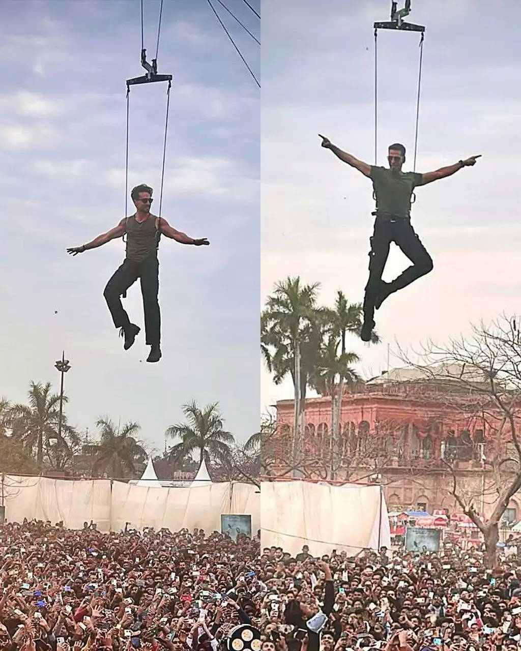 Apologies Pour In as Fan Frenzy Erupts in Lucknow During Akshay and Tiger Shroff's 'Bade Miyan Chote Miyan' Promotions