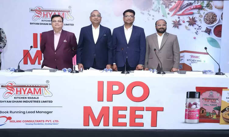 मसालों की खुशबू के साथ श्याम धानी इंडस्ट्रीज की शेयर बाजार में एंट्री,&nbsp;IPO 22 दिसंबर को खुलेगा, 38.49 करोड़ जुटाने का लक्ष्य