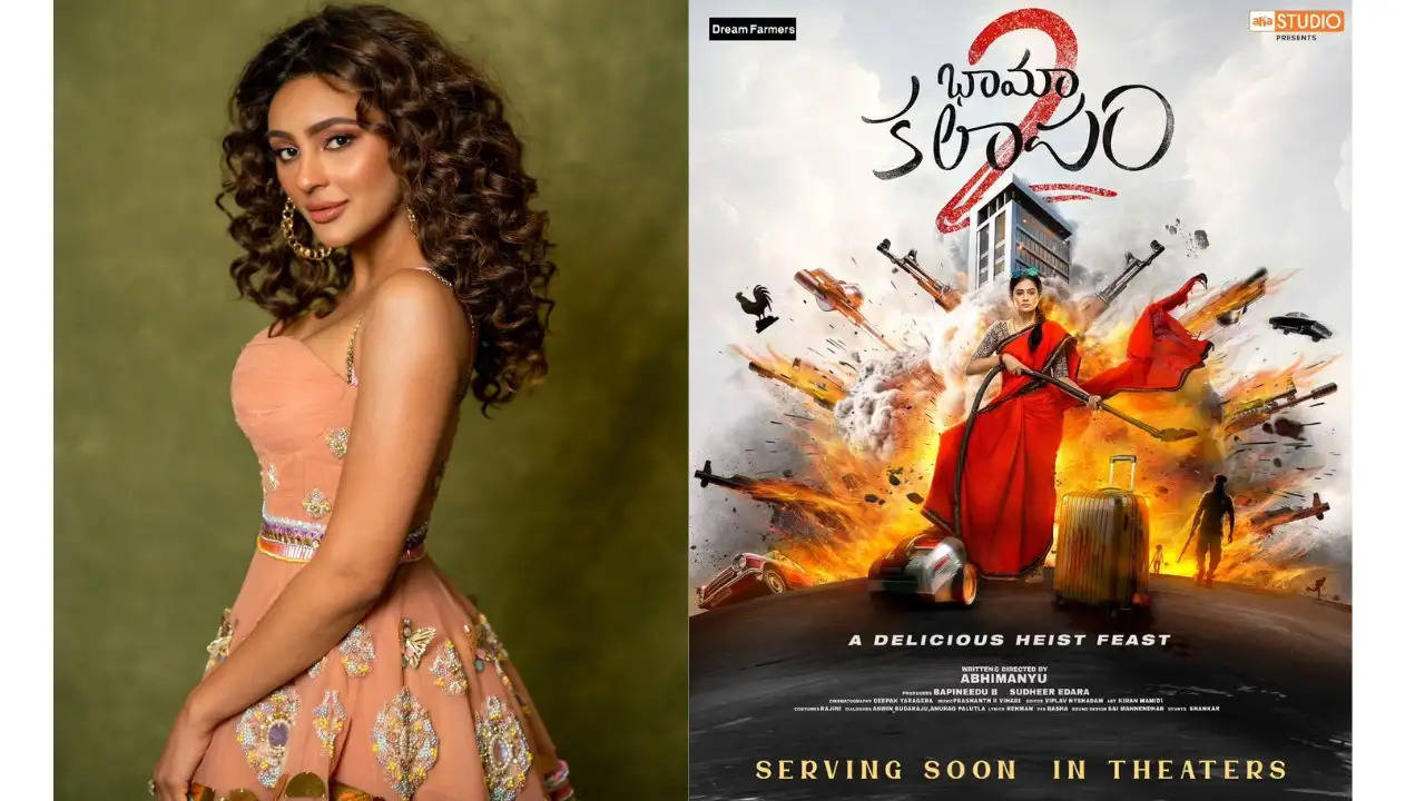Seerat Kapoor on Bhamakalapam 2, now releasing in theaters, says, "Bhamakalapam 2 is designed to be a visual spectacle, and I can't wait for the audience to witness it in theaters."