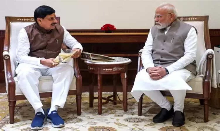 सीएम&nbsp;मोहन यादव&nbsp;ने&nbsp;नई दिल्ली में&nbsp;प्रधानमंत्री मोदी से की&nbsp;मुलाकात,&nbsp;मध्यप्रदेश आने का दिया निमंत्रण