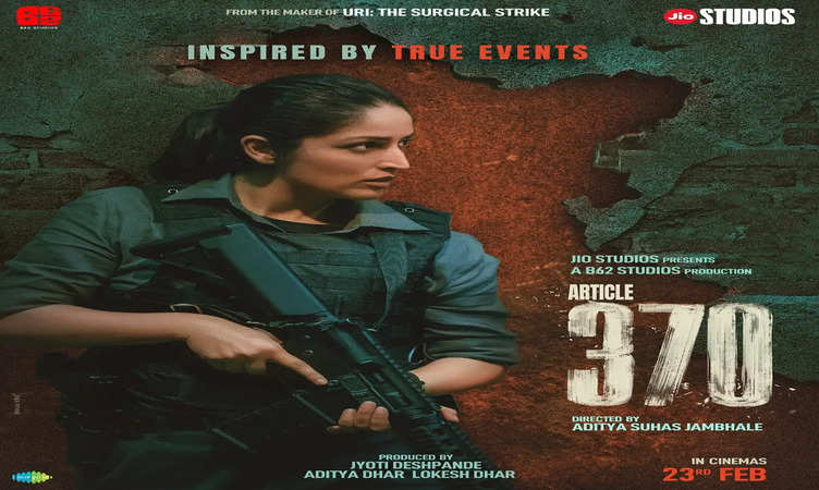 Jio Studios & B62 Studios announce an action-packed political drama ARTICLE 370