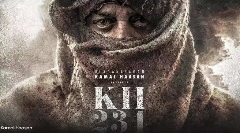 फिल्म KH234 का फर्स्ट-लुक पोस्टर आया सामने, कमल हासन नकाबपोश अवतार में आए नजर 