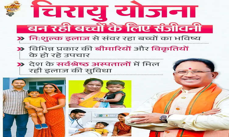 छत्तीसगढ़ की चिरायु योजना ने दिल की बीमारी से जूझ रही अमीषा को दी नई ज़िंदगी, किसान परिवार में लौटी मुस्कान