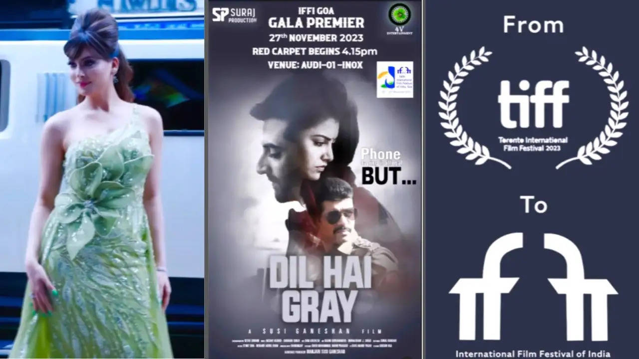 Urvashi Rautela's Bollywood Movie "Dil Hai Gray" Takes the International Film Festival Circuit by Storm