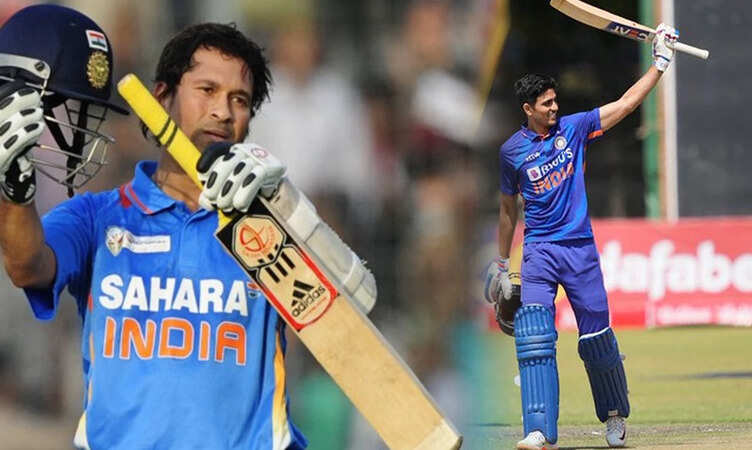 पहला शतक लगाते ही शुभमन गिल ने सचिन तेंदुलकर&nbsp;को छोड़ा पीछे