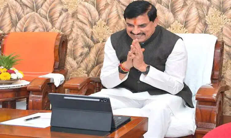 CM मोहन यादव&nbsp;बोधगया से वीडियो कॉन्फ्रेंसिंग द्वारा शाजापुर जिले के &lsquo;बलराम कृ&zwj;षि महोत्&zwj;सव&rsquo; में हुए शामिल