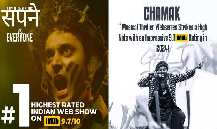 PARAMVIR SINGH CHEEMA SETS THE BAR HIGH WITH BACK-TO-BACK HITS: "SAPNE V/S EVERYONE" AND "CHAMAK" DOMINATE IMDB RATINGS