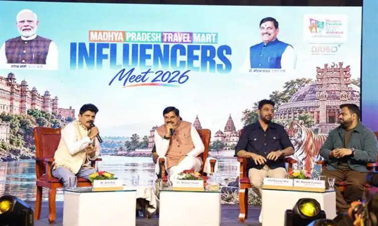 CM मोहन यादव ने मध्यप्रदेश ट्रैवल मार्ट (एमपीटीएम) 2026 में इन्फ्लुएंसर्स से किया संवाद,&nbsp;कहा- इन्फ्लुएंसर्स को मिलेगा....